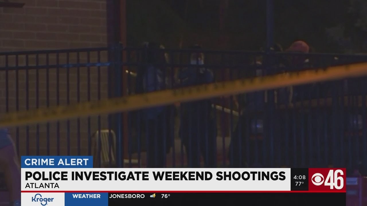 Police investigate multiple weekend shootings - YouTube