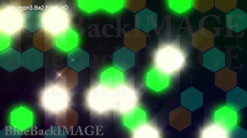 illumination LED Light Hexagon pattern abstract block wall background Hexagon3 Ba2 Flash HD