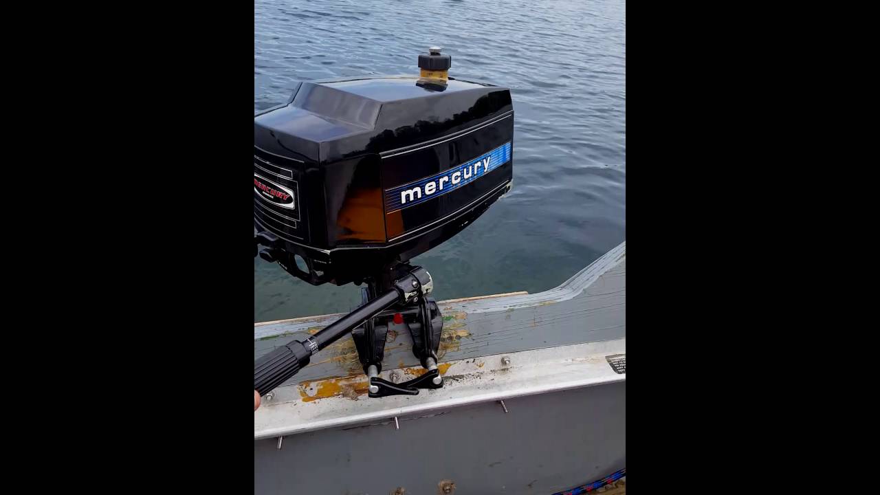 1978 Mercury 4 hp Outboard Motor YouTube