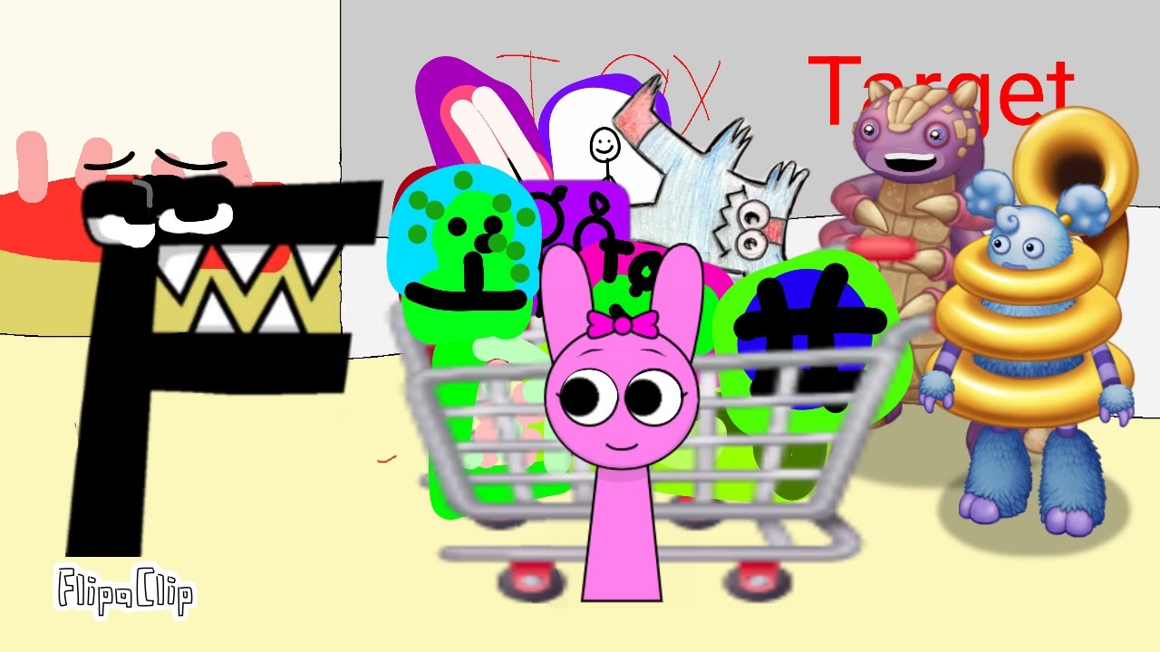 My singing. Monster. Alphabet. Lore sprunki talking. Toys