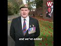 War veteran creates stunning field of poppies for Remembrance Day