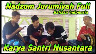 Nadzom Nahwu Jurumiyah Indonesia Full