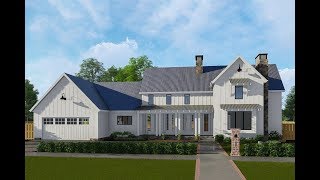 farmhouse virtual modern tour architectural designs