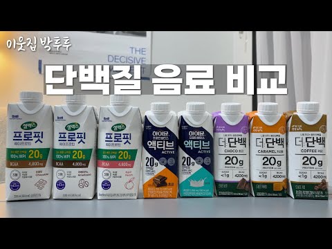 Protein Drink Flavor Comparison Review by a Health-Anxious Fitness Enthusiast_Top 1, 2, and 3 Rec...
