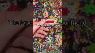 The Type of Kandi Your Friend Gives You 😂 #kandi #kandikid #beads