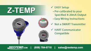 REOTEMP Z-Temp Explosion Proof Transmitter Overview