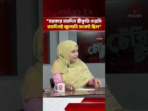 সরকার যতদিন স্বীকৃতি দেয়নি, ততদিনই জ্বালানি সংকট ছিল: সালাহউদ্দিন | Asian Television
