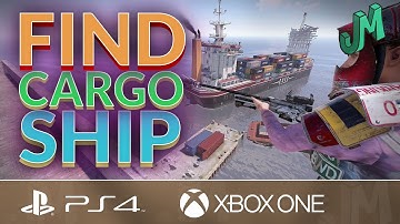 How to find Cargo Ship and board it 🛢 Rust Console 🎮 PS4, XBOX