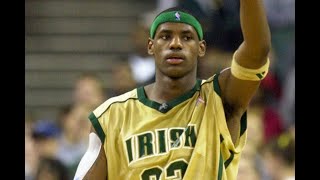 LeBron James 2003 Senior Year State Championship Basketball Game vs Kettering Alter.