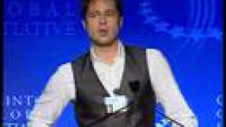 Cgi 2007 Brad Pitt Discusses Energy Climate