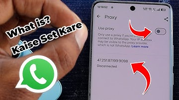 What Is WhatsApp Proxy Settings ?