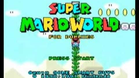 Super Mario World for Dummies: Title Screen
