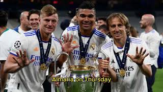 Real Madrid Delights Fans with Spanish League Trophy Display Before Decimating Alaves 5-0