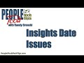 Insights Date Issues