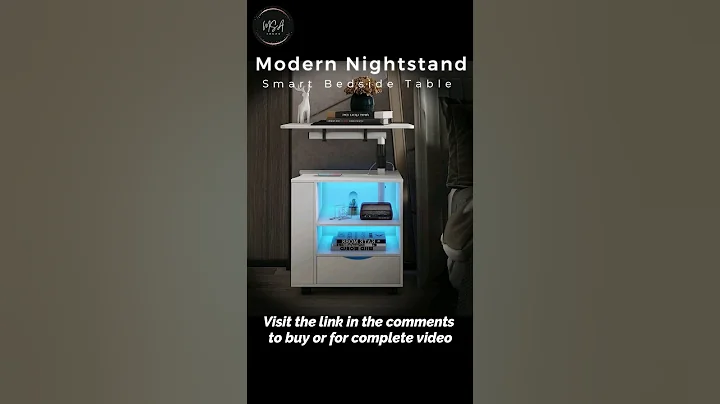 Smart Nightstand | Side Table 🔥 #shorts #youtubeshorts #smartgadgets