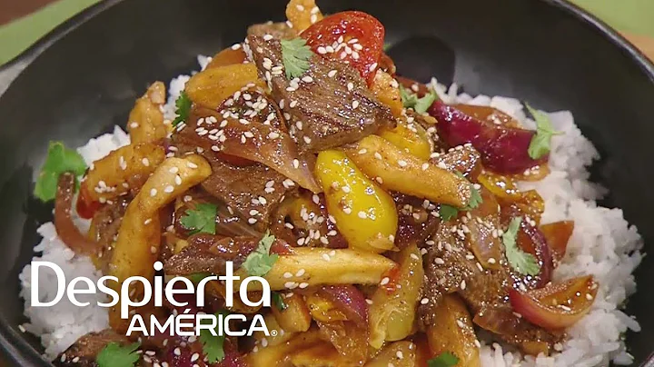 Receta de lomo saltado de la chef Lorena Garca | C...