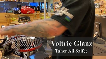 Time Lapse: How to String a Yonex Voltric Glanz Badminton Racquet (Taher Ali Saifee)