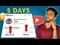 How I make 388k views in Just 5 Days 🔥 How to grow New YouTube Channel in 2025