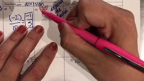 3 complex conjugate and division