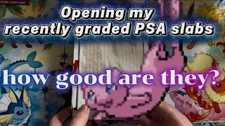 PSA submissions! What came back? 🤔 #pokemon #pokemoncards #psa #psagrading