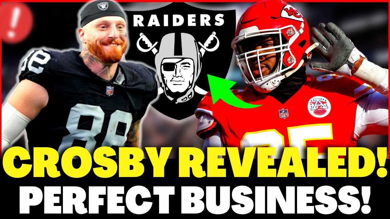 🤯💣URGENT NEWS! GREAT DEAL! RAIDERS NOW! Raiders News YouTube