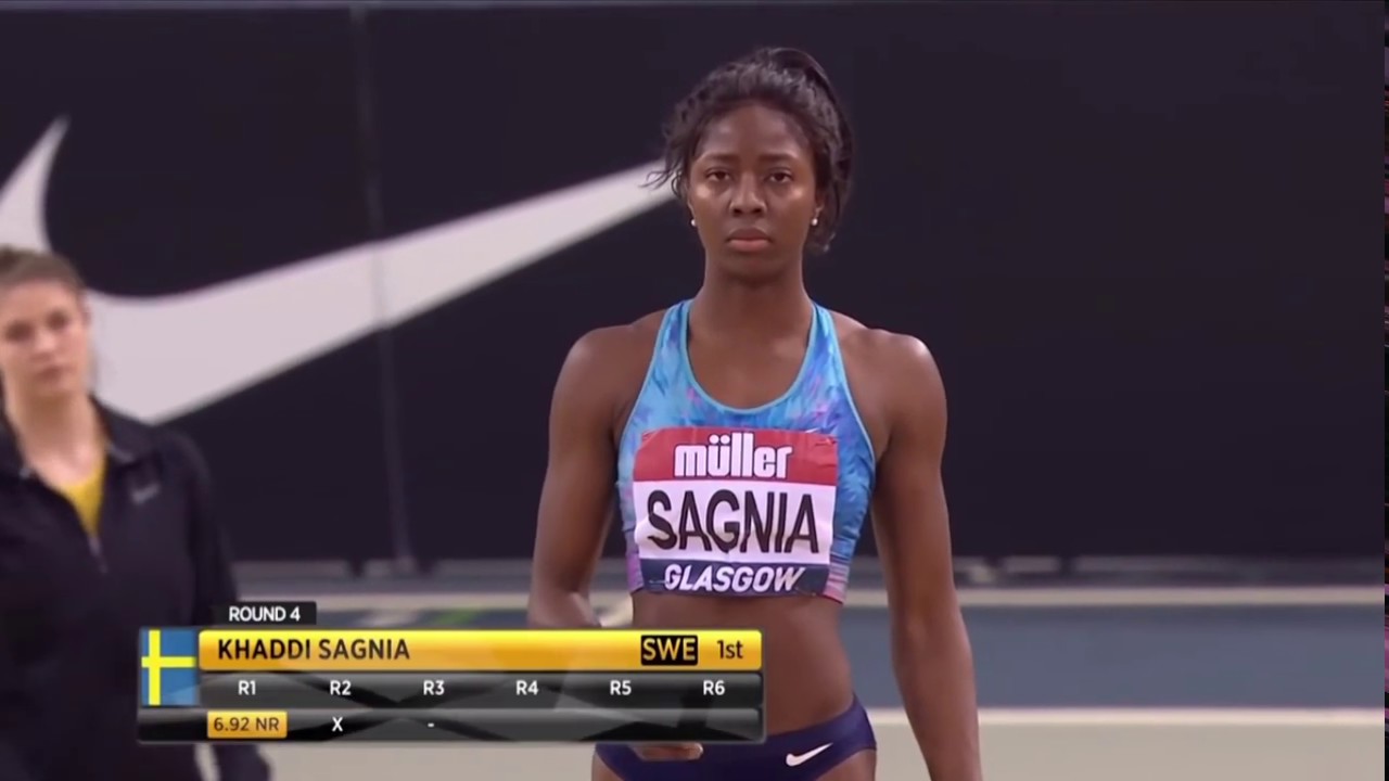 saltadora e velocista    Khaddi Sagnia