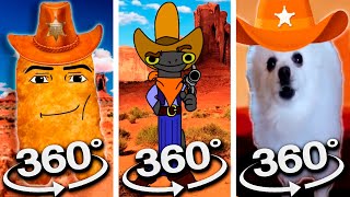 360º VR Gedagedigedagedo Vs Toothless Dancing Vs Cotton Eye Dog