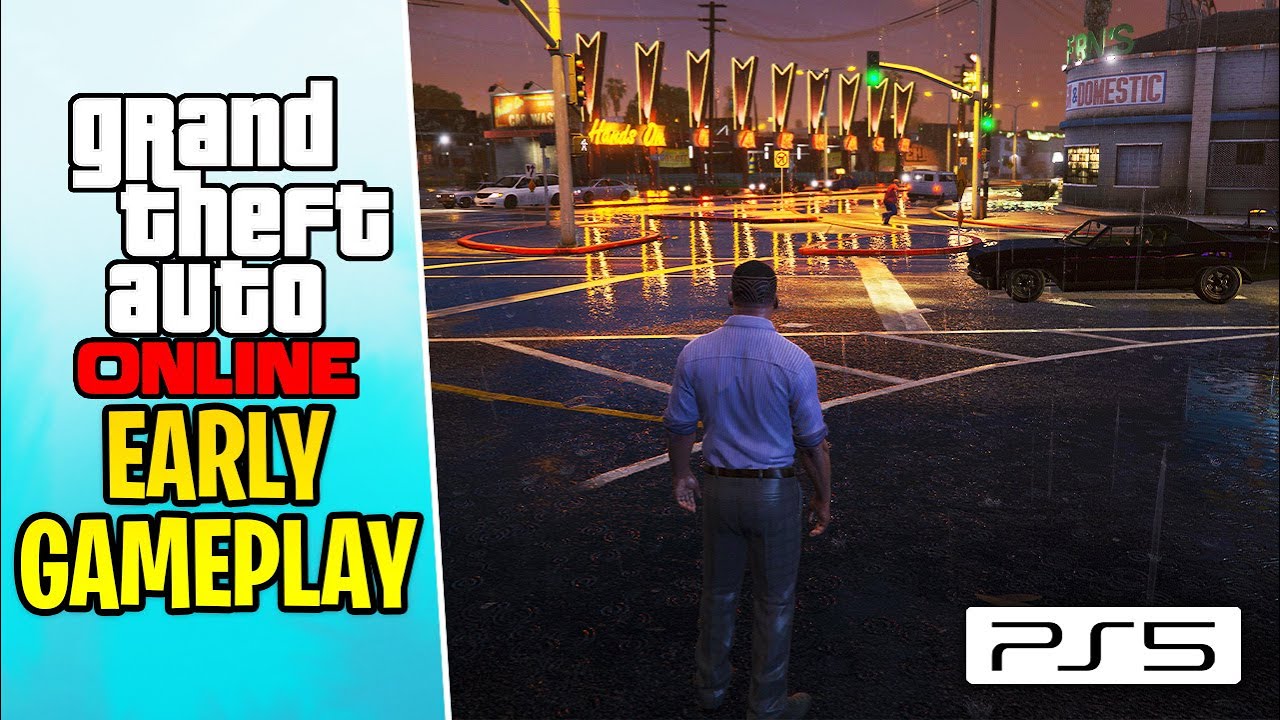 GTA 5 Online PS5 EARLY GAMEPLAY (New Cars, Features & More) 