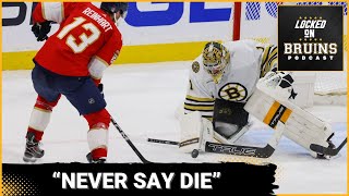 Charlie McAvoy, Jeremy Swayman Propel 'Never Say Die' Boston Bruins to a Game 6 vs. Florida Panthers