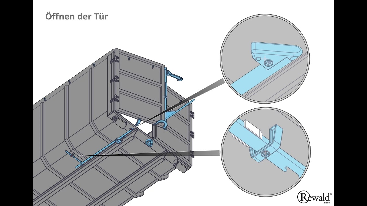 Automatische Verriegelung von Rewald — die Innovation, die weiterdenkt