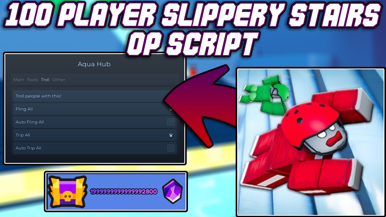 [NEW] 100 Player Slippery Stairs OP Script (2025) PASTEBIN - YouTube