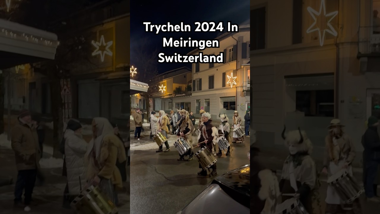 Trycheln 2024 In Meiringen Switzerland