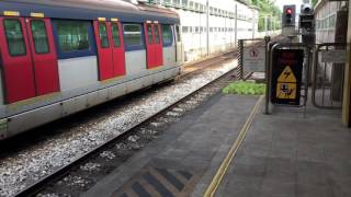 港鐵東鐵線SP1900 D229-D231離開及E61-E110到達上水站