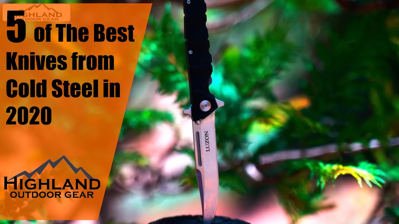 5 of The Top EDC Folding Knives from Cold Steel in 2020 YouTube