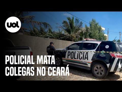 Policial civil é preso após matar quatro colegas em delegacia no Ceará