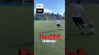 Freekick Challenge ❤️⚽️ football viral shorts