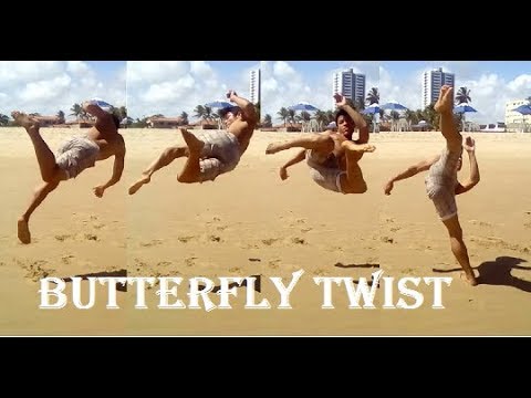 B-TWIST (Butterfly Twist) / B-Twist Kick  / ANDORINHA / AÚ PARAFUSO