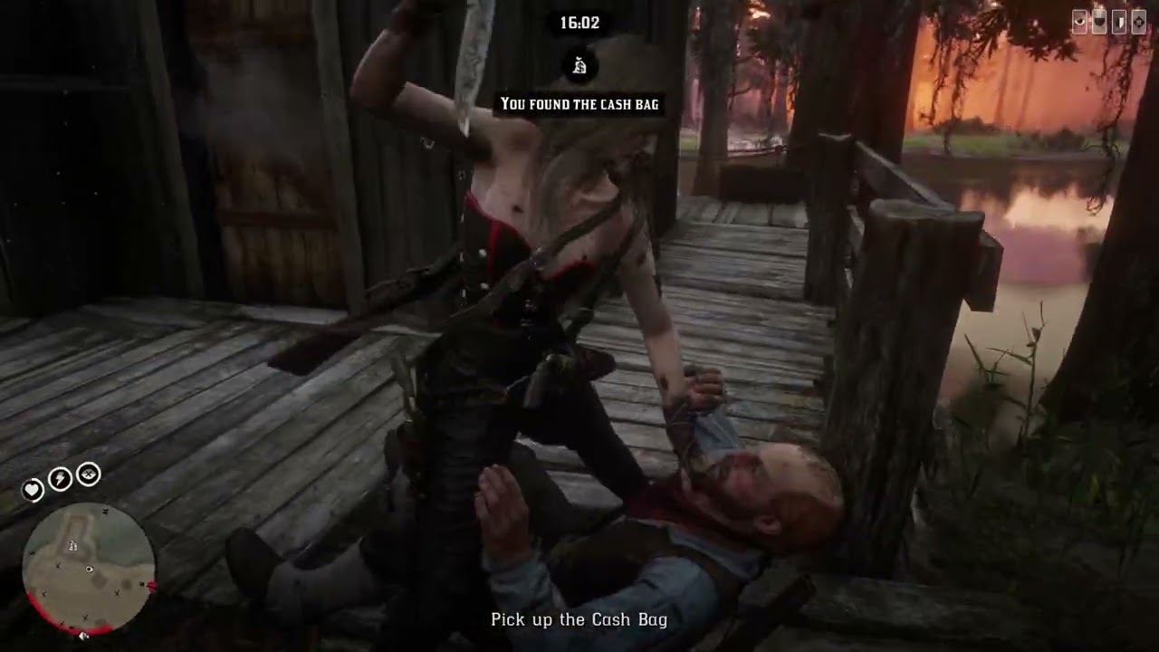 Red Dead Redemption 2 Mia Queen Blood money Mission Bluewater contact