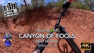 MTB Riding Canyon Of Fools | Sedona🌵AZ | April 19, 2024