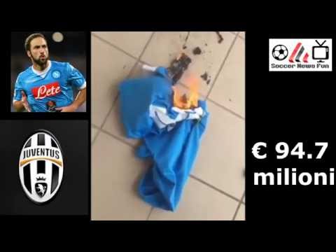 Napoli, tifosi: Higuain alla Juve? Bruciamo la sua maglia!