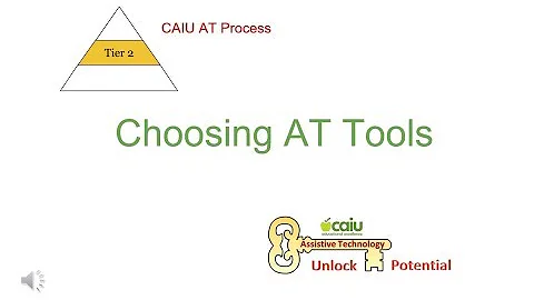 Choosing AT Tools