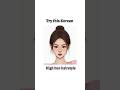 Korean high bun hairstyle #shorts #aesthetic #korean #hairstyle #bun #trending
