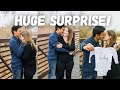 Telling my husband I'M PREGNANT! | HUGE SURPRISE!!