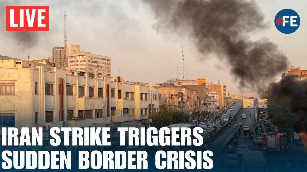 LIVE: Civilians Flee Haji Omeran Border Crossing After Israel Launches Pre-Emptive Strike on Iran