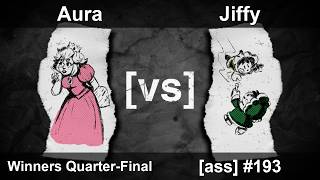 [ass] 193 - Melee Singles WQF — Aura ⟮Peach⟯ vs Jiffy ⟮ICs⟯