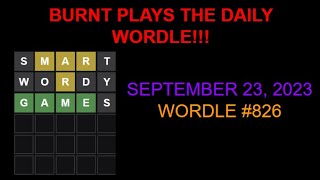 Wordle of the Day for 9/23/2023 Tips/Strategies And Answer | Wordle #826