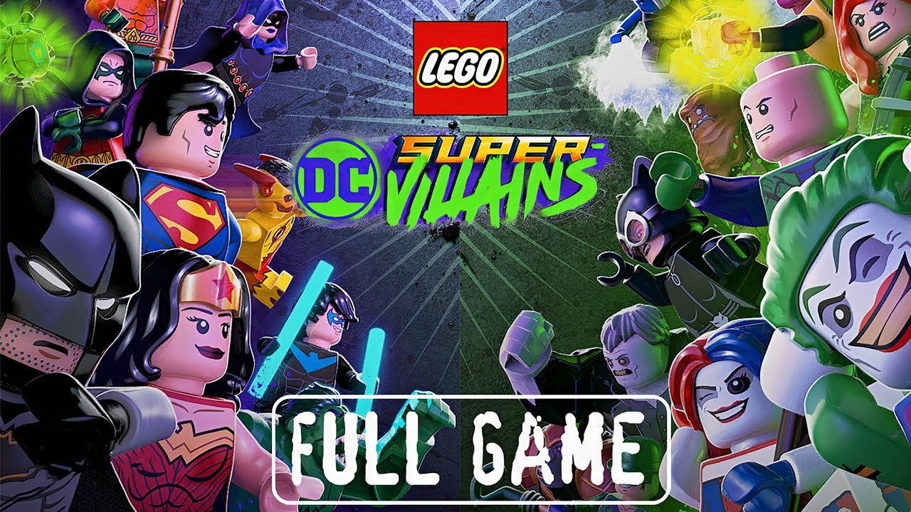 LEGO DC Super Villains Gameplay Walkthrough FULL GAME | No Commentary