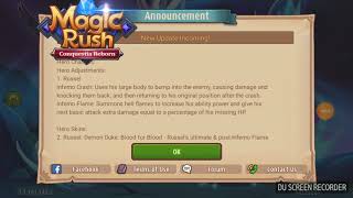 MAGIC RUSH: New update new hero pyre