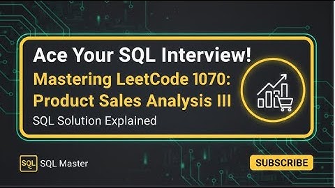Product Sales Analysis III – LeetCode 1070 Explained (PostgreSQL)