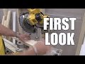 Dewalt 7 1/4 Inch Cordless 20V Miter Saw DCS361M1 - In The Flesh Dewalt 7 1/4 Inch Cordless 20V Miter Saw DCS361M1 - In The Flesh